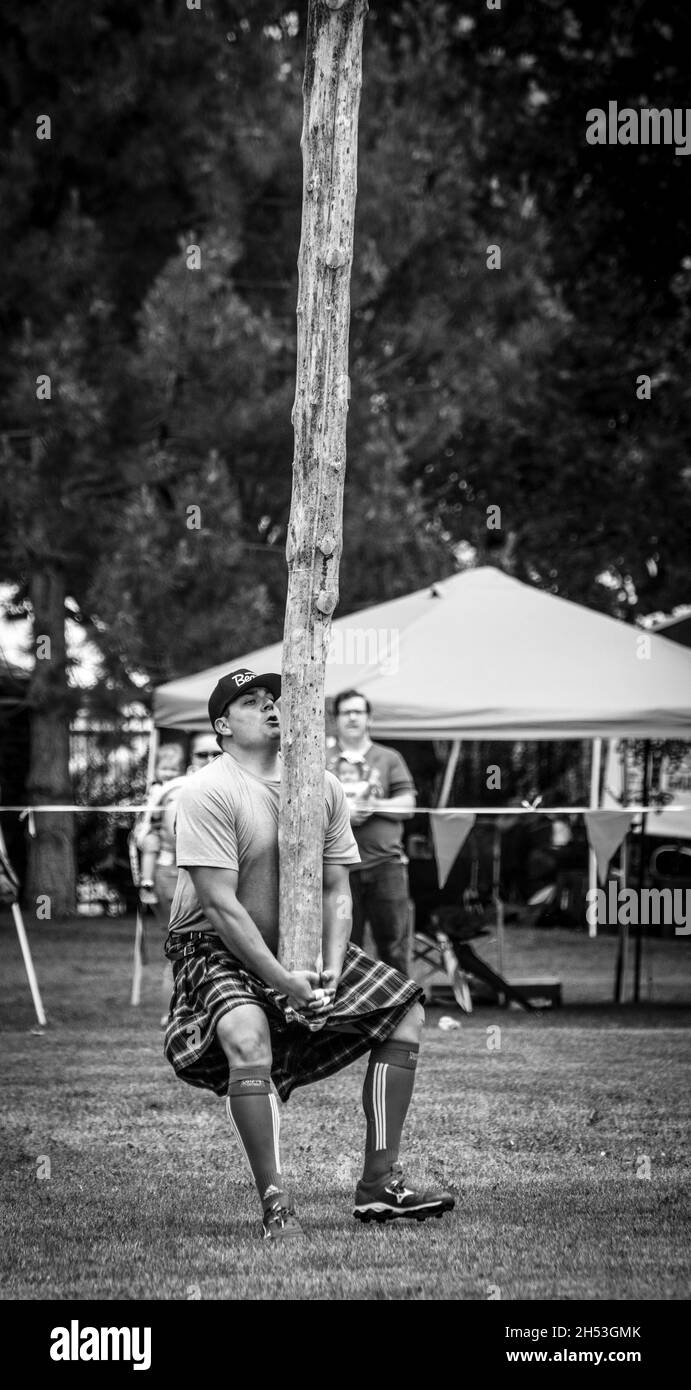 American highland games hi-res stock photography and images - Alamy