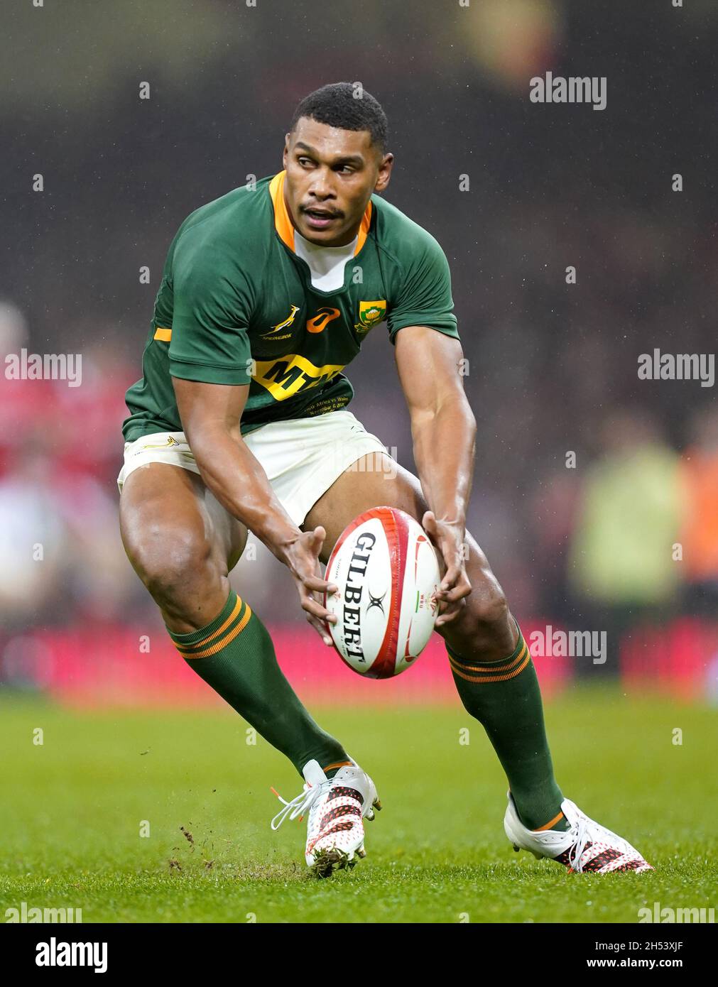 South Africa’s Damian Willemse during the Autumn Internationals match