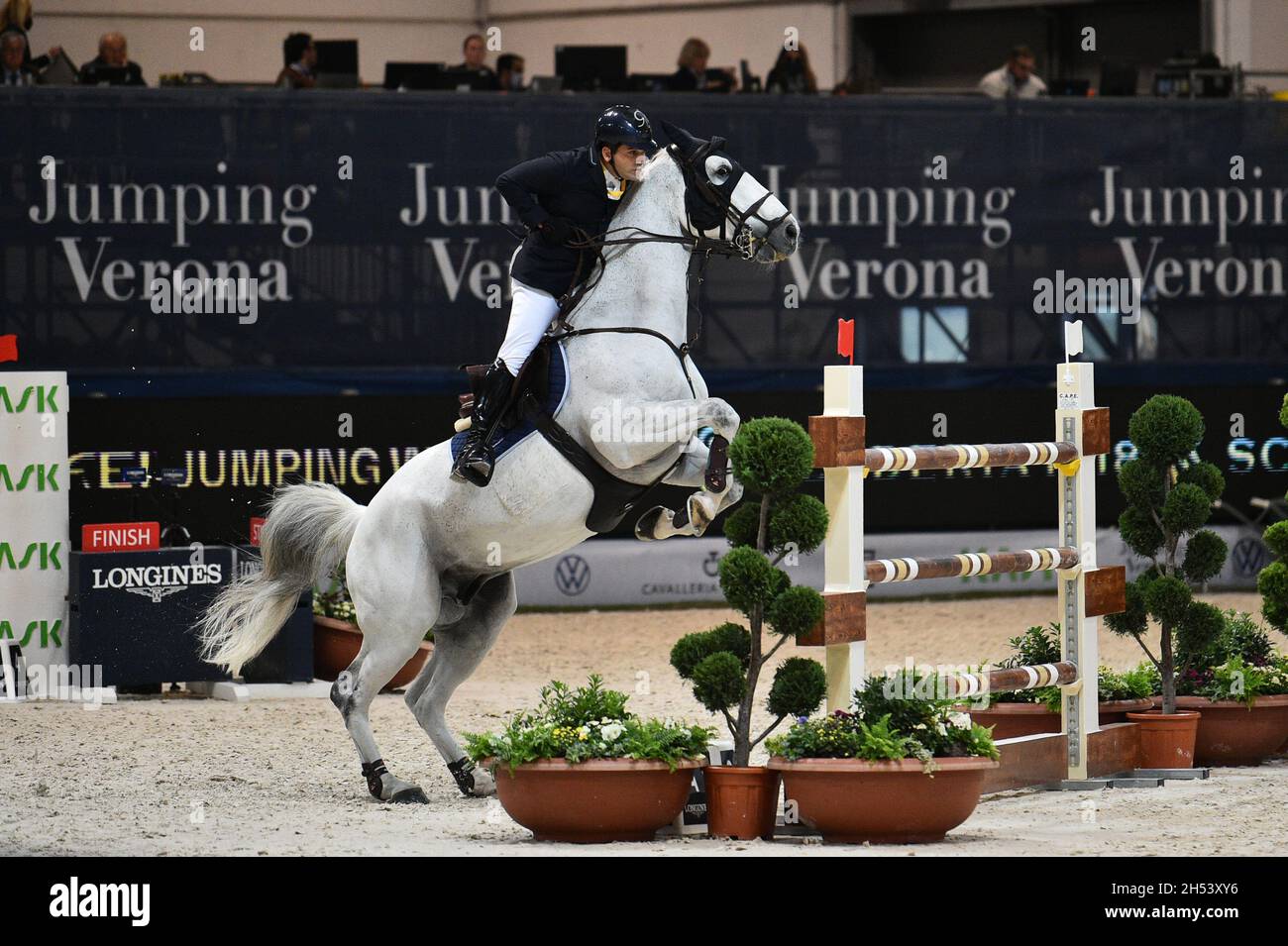 Verona Italy. 05th Nov 2021. Guido Grimaldi ITA during Longines