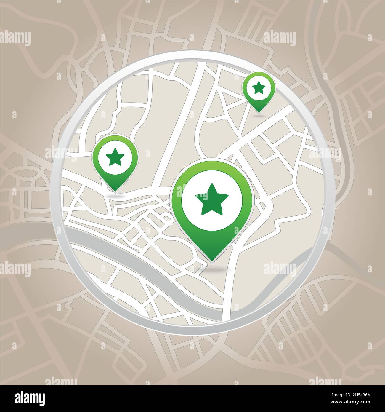 Map pointer with heart icon. Vector illustration Stock Vector Image ...