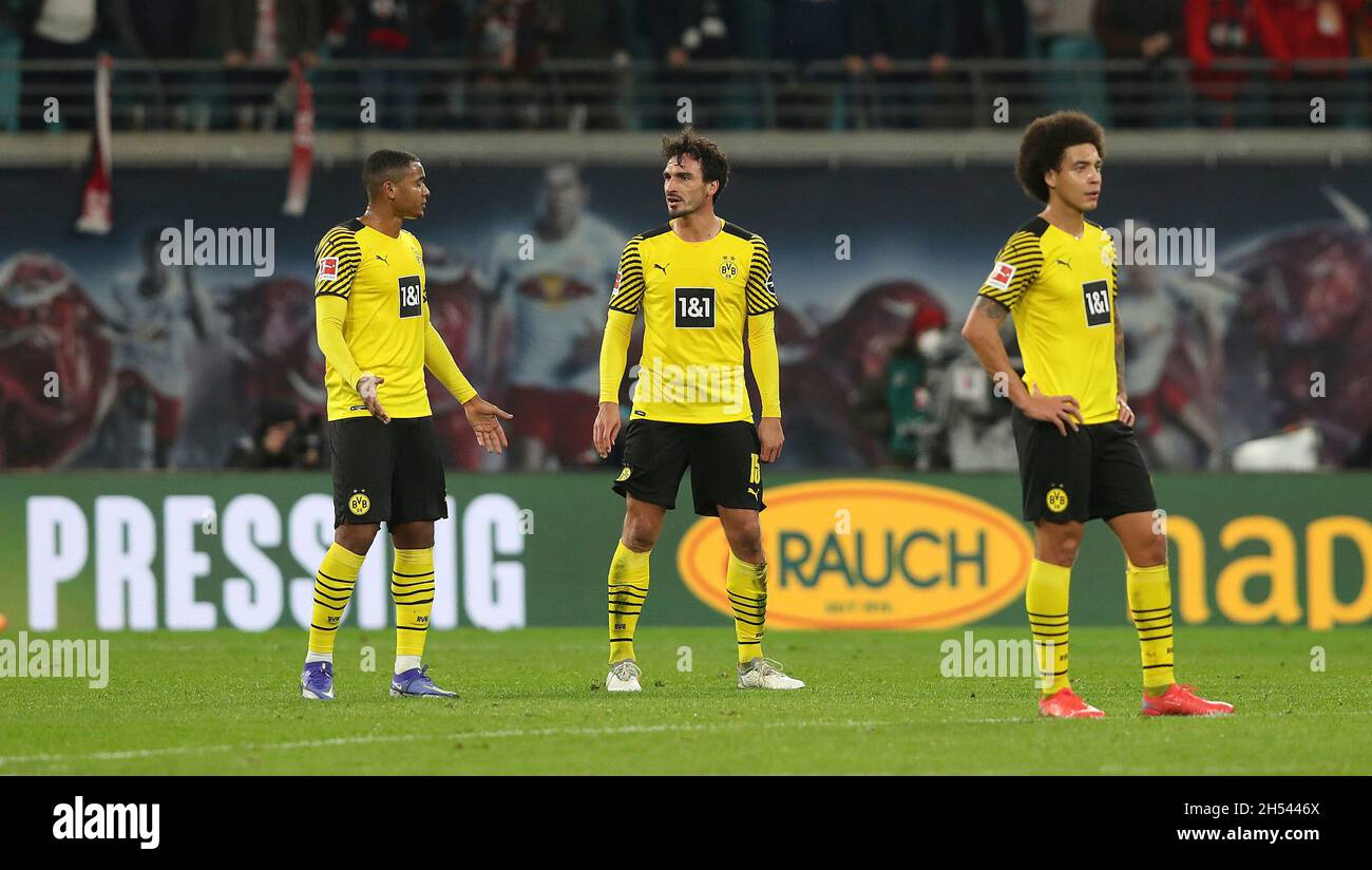 Leipzig, Deutschland. 06th Nov, 2021. firo: 11/06/2021 1st Bundesliga ...