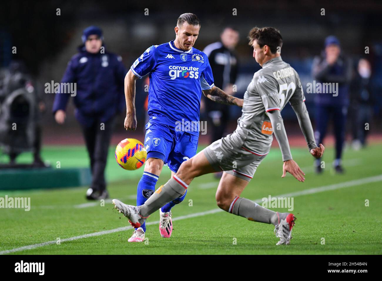 Riccardo Fiamozzi (Empoli) during Empoli FC vs Genoa CFC, italian