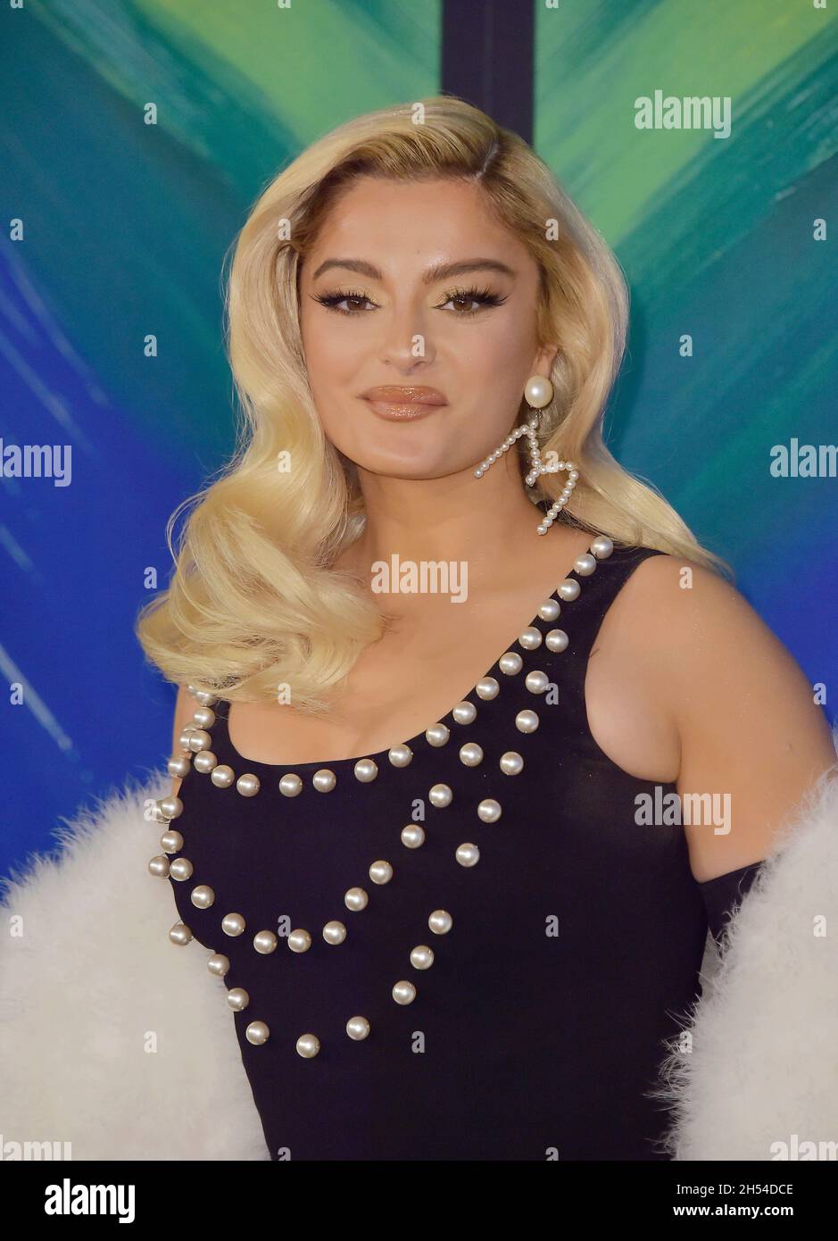 WEST HOLLYWOOD, CA - NOVEMBER 04: Bebe Rexha arrives at the amfAR Gala