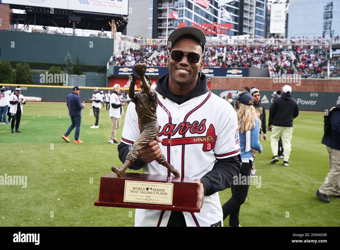 Jorge Soler MVP Blast Atlanta Braves 2021 World Series Premium