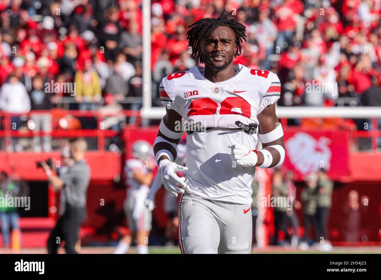 Lincoln, Nebraska, USA. 6th Nov, 2021. Ohio State Buckeyes cornerback