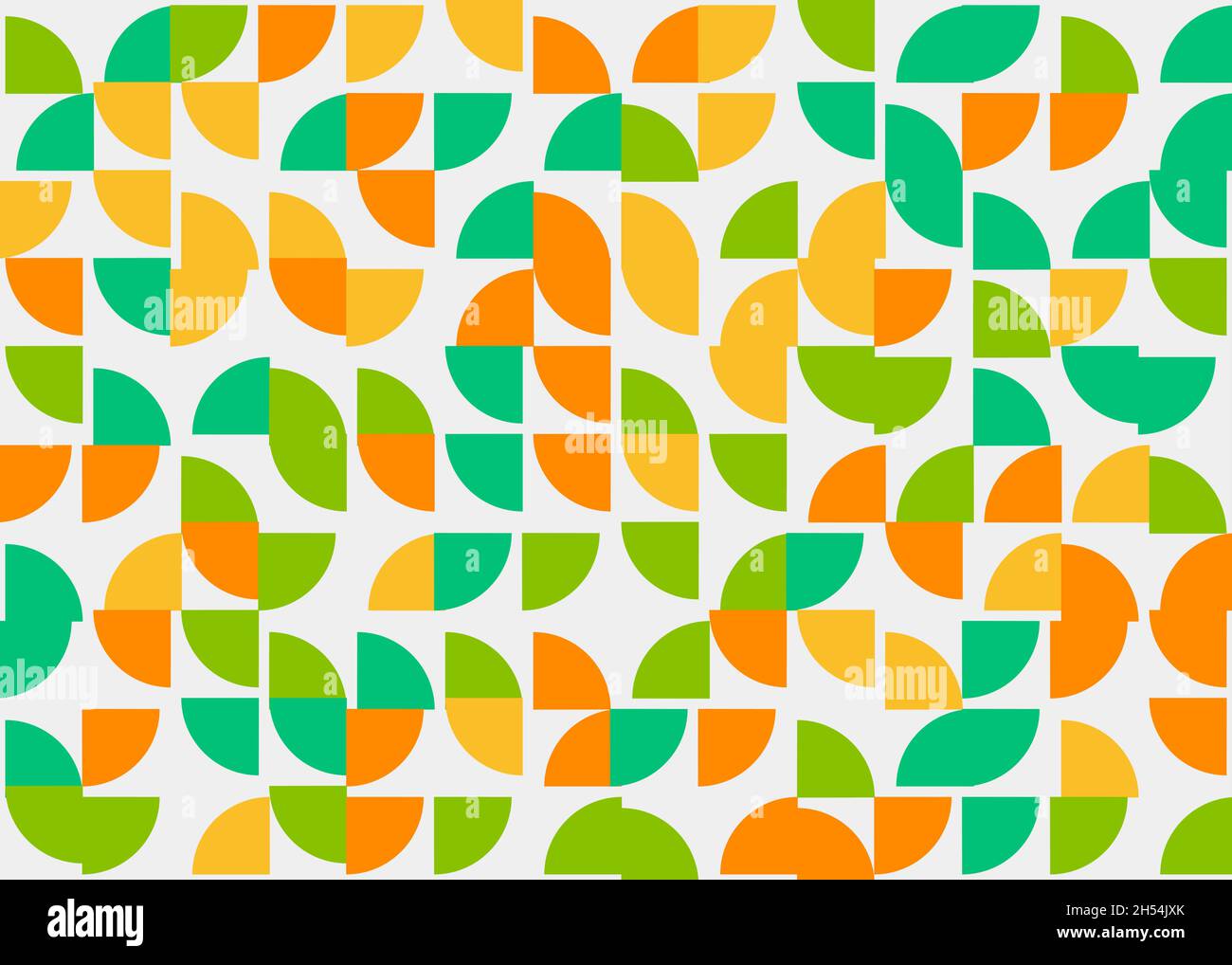 Abstract Geometrical generative computational art illustration Stock Vector