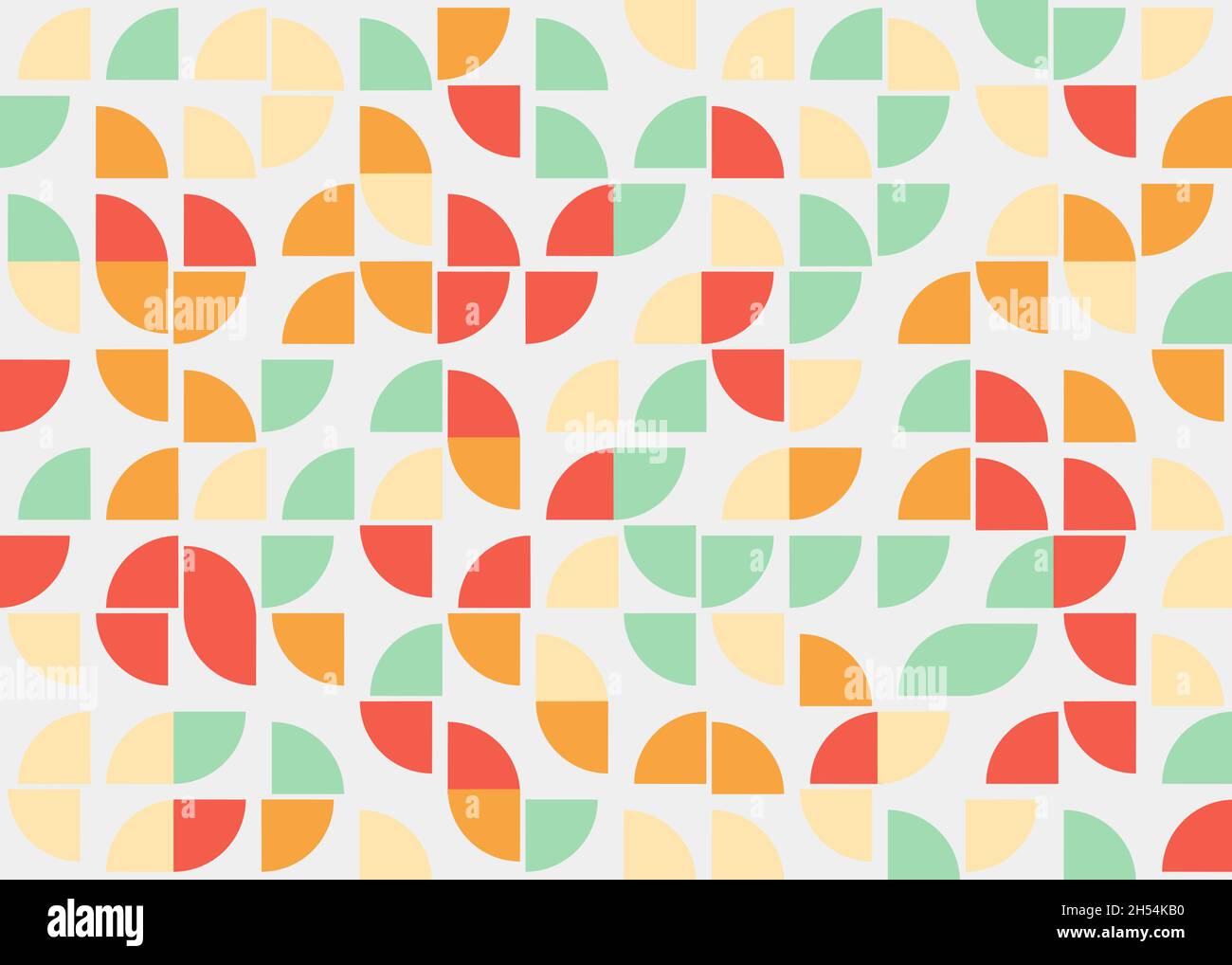 Abstract Geometrical generative computational art illustration Stock Vector