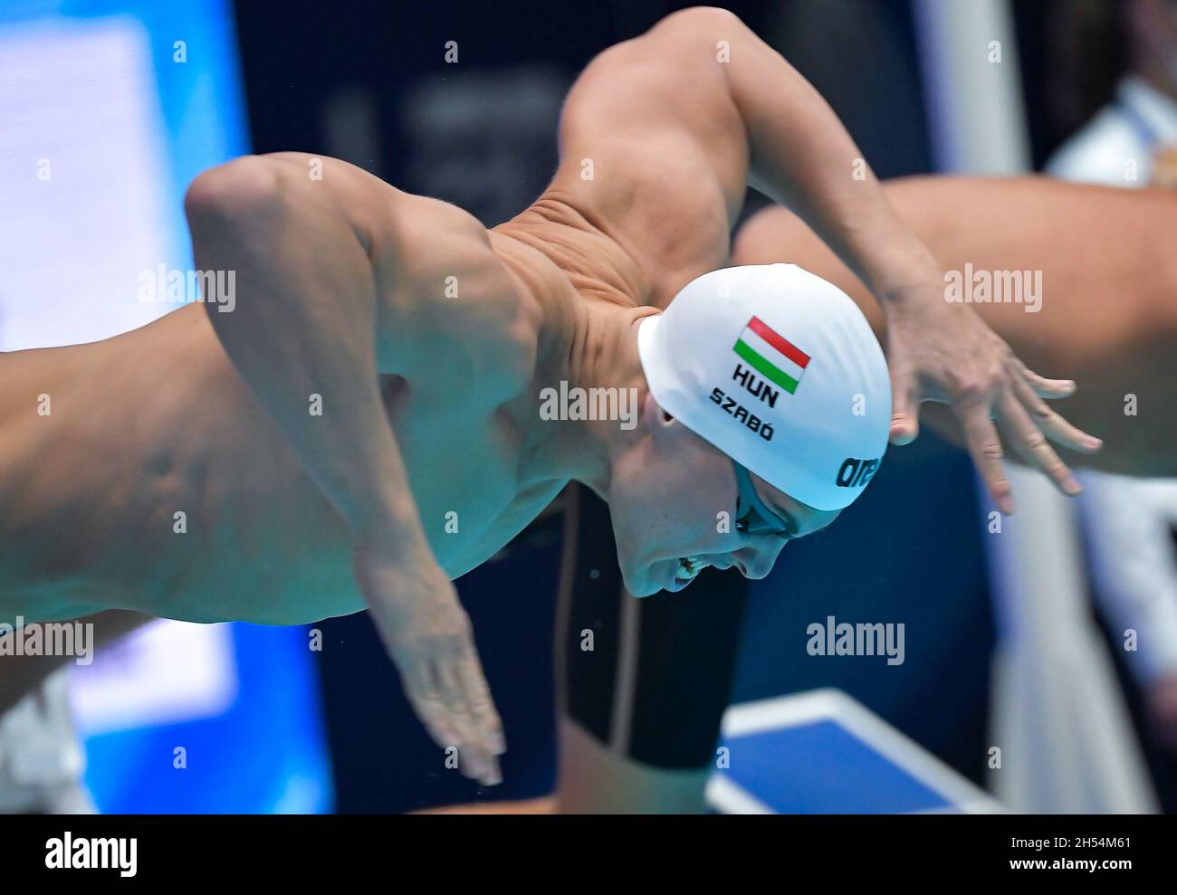 SZABO Szebasztian HUN Hungary50m Butterfly Men Final Kazan, Russia. 06th Nov, 2021. Aquatics Palace LEN European Short Course Swimming Championships Photo Andrea Staccioli/Deepbluemedia/Insidefoto Credit: insidefoto srl/Alamy Live News Stock Photo