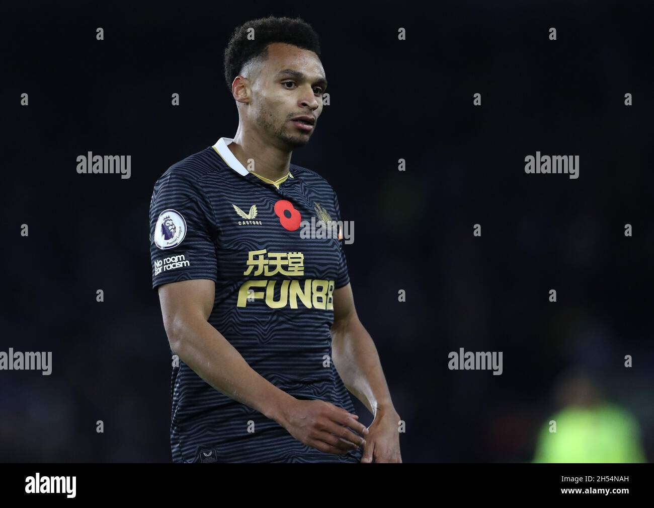 Brighton and Hove, England, 6th November 2021. Jacob Murphy of Newcastle United during the Premier League match at the AMEX Stadium, Brighton and Hove. Picture credit should read: Paul Terry / Sportimage Stock Photo