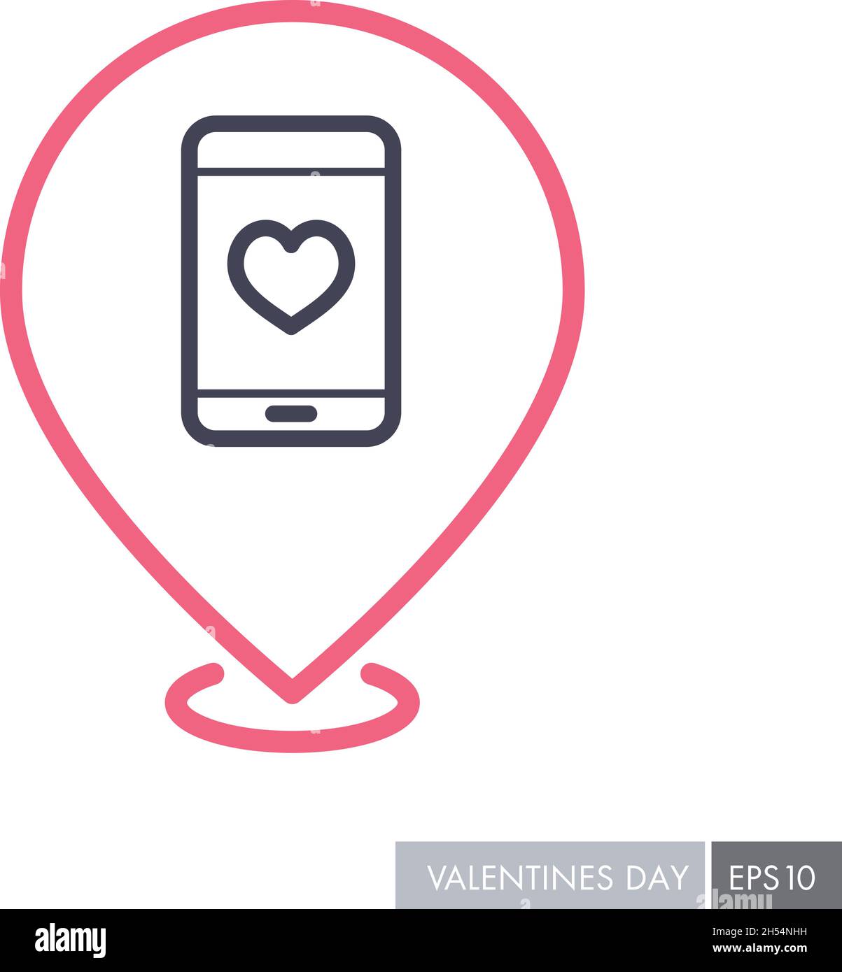 Technology heart smartphone mobile phone romantic telephone call ...