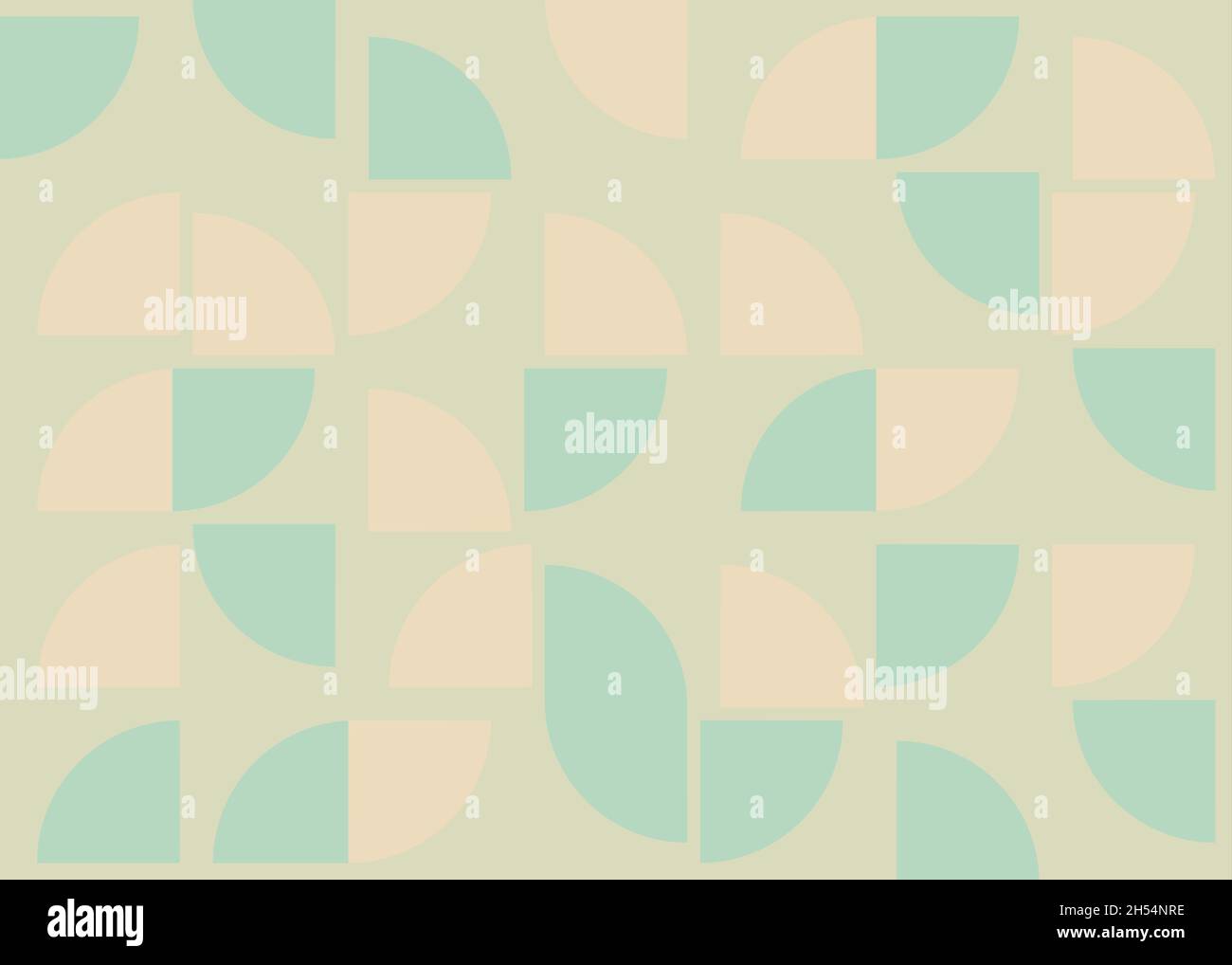 Abstract Geometrical generative computational art illustration Stock Vector