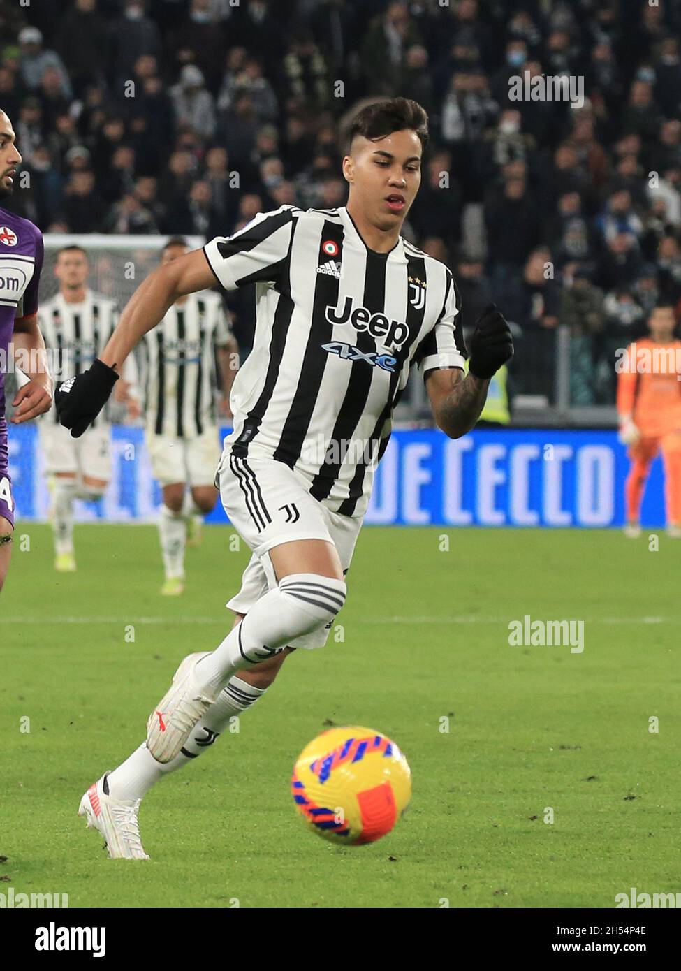 Turin, Italy. 06th Nov, 2021. Kaio Jorge (Juventus FC) during Juventus FC vs ACF Fiorentina, italian soccer Serie A match in Turin, Italy, November 06 2021 Credit: Independent Photo Agency/Alamy Live News Stock Photo