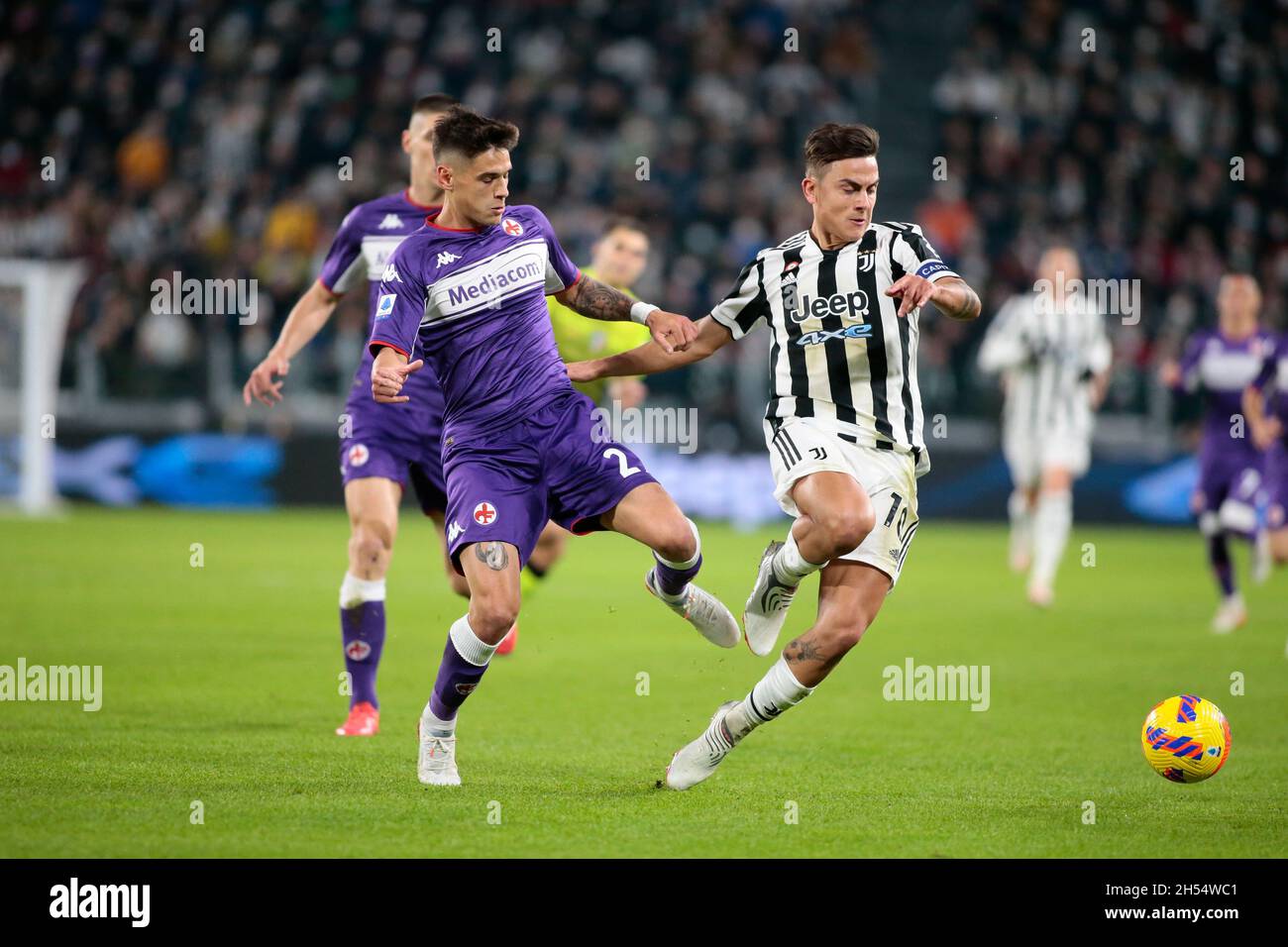Turin, Italy. 07th Nov, 2021. Italian Serie A, Juventus Fc - Fiorentina Credit: Nderim Kaceli/Alamy Live News Stock Photo
