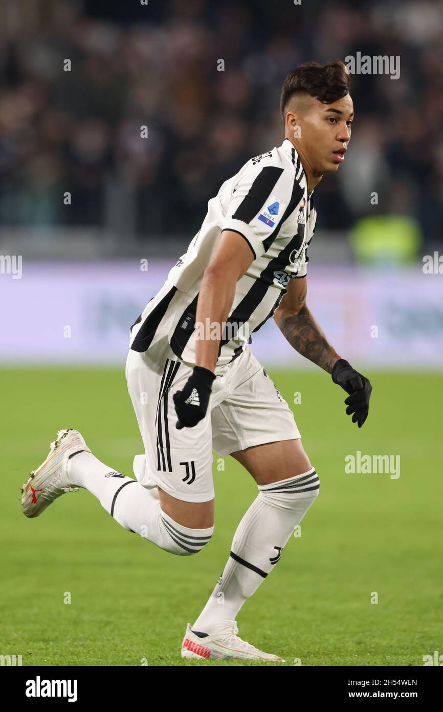 Turin, Italy, 6th November 2021. Kaio Jorge of Juventus during the Serie A match at Allianz Stadium, Turin. Picture credit should read: Jonathan Moscrop / Sportimage Stock Photo