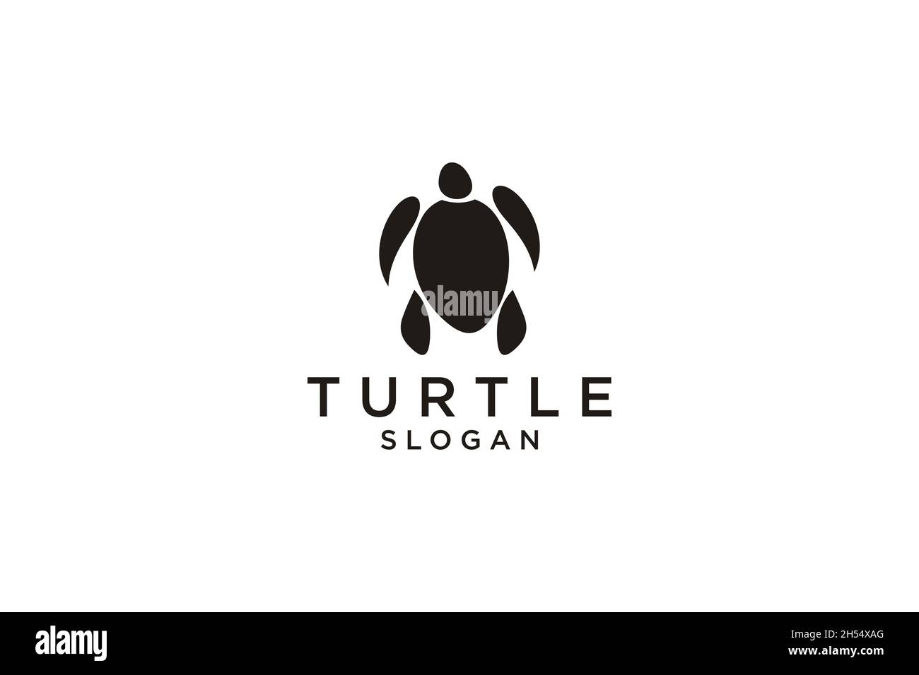 Sea turtle icon. Line, glyph and filled outline version, Turtle animal top view outline and filled vector sign. Symbol, logo illustration. Different s Stock Vector