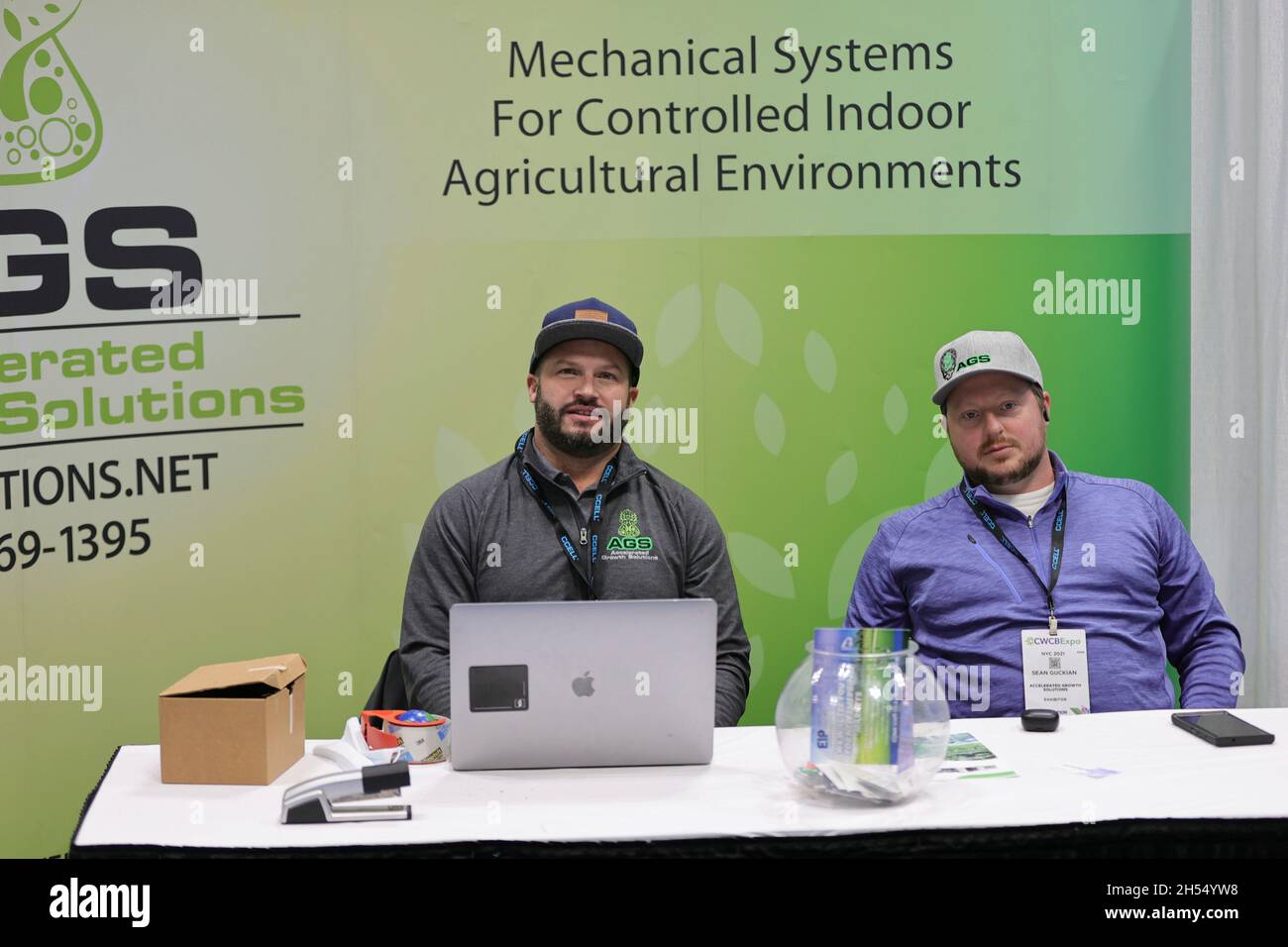 Javits Center, New York, USA, November 05, 2021 Thousands of Cannabis Business Personalities