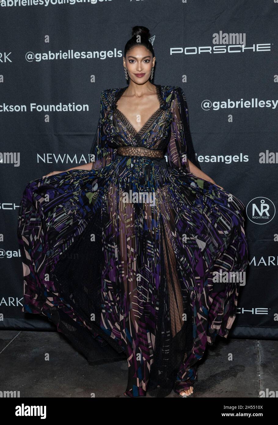 New York, New York, USA. 5th Nov, 2021. New York, NY - November 5, 2021: Pritika Swarup attends 2021 Gabrielle's Angel Foundation's Young Professionals Committee Fall Gala at Classic Car Club Manhattan (Credit Image: © Lev Radin/ZUMA Press Wire) Stock Photo