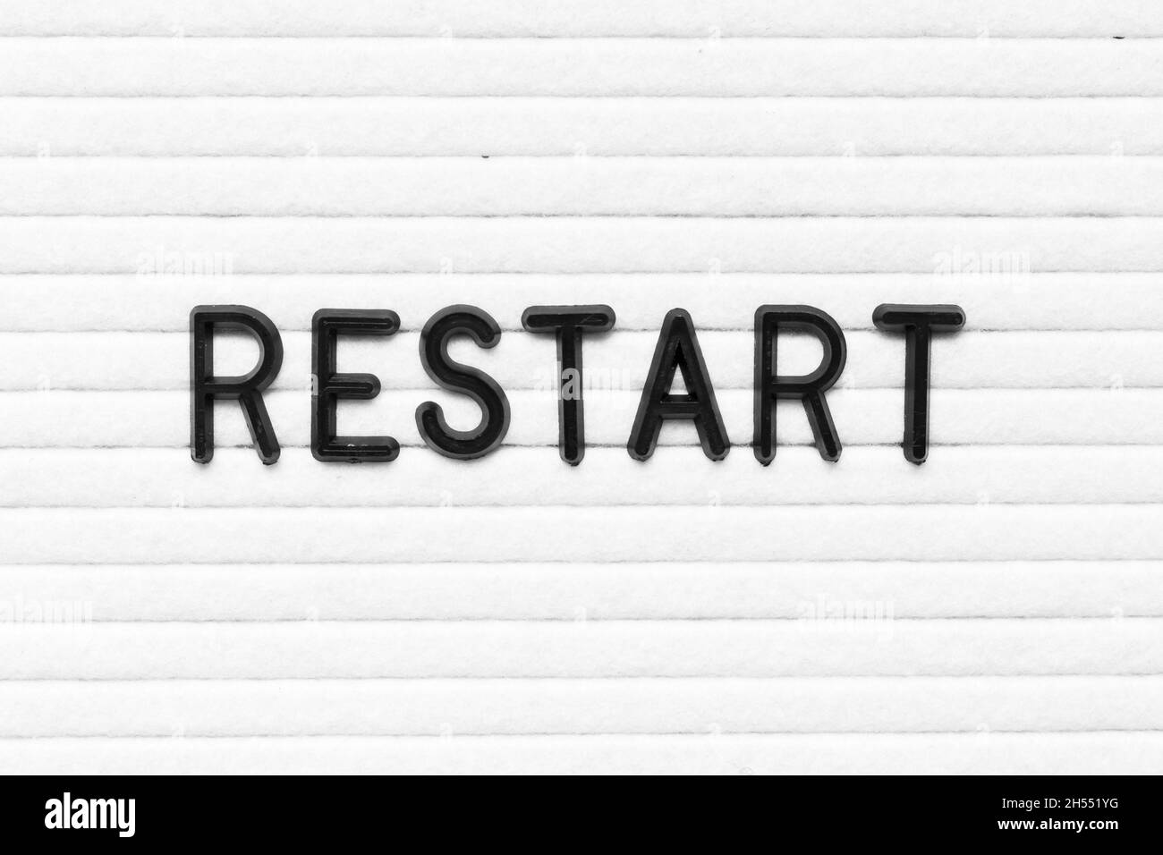 Restart career Black and White Stock Photos & Images Alamy