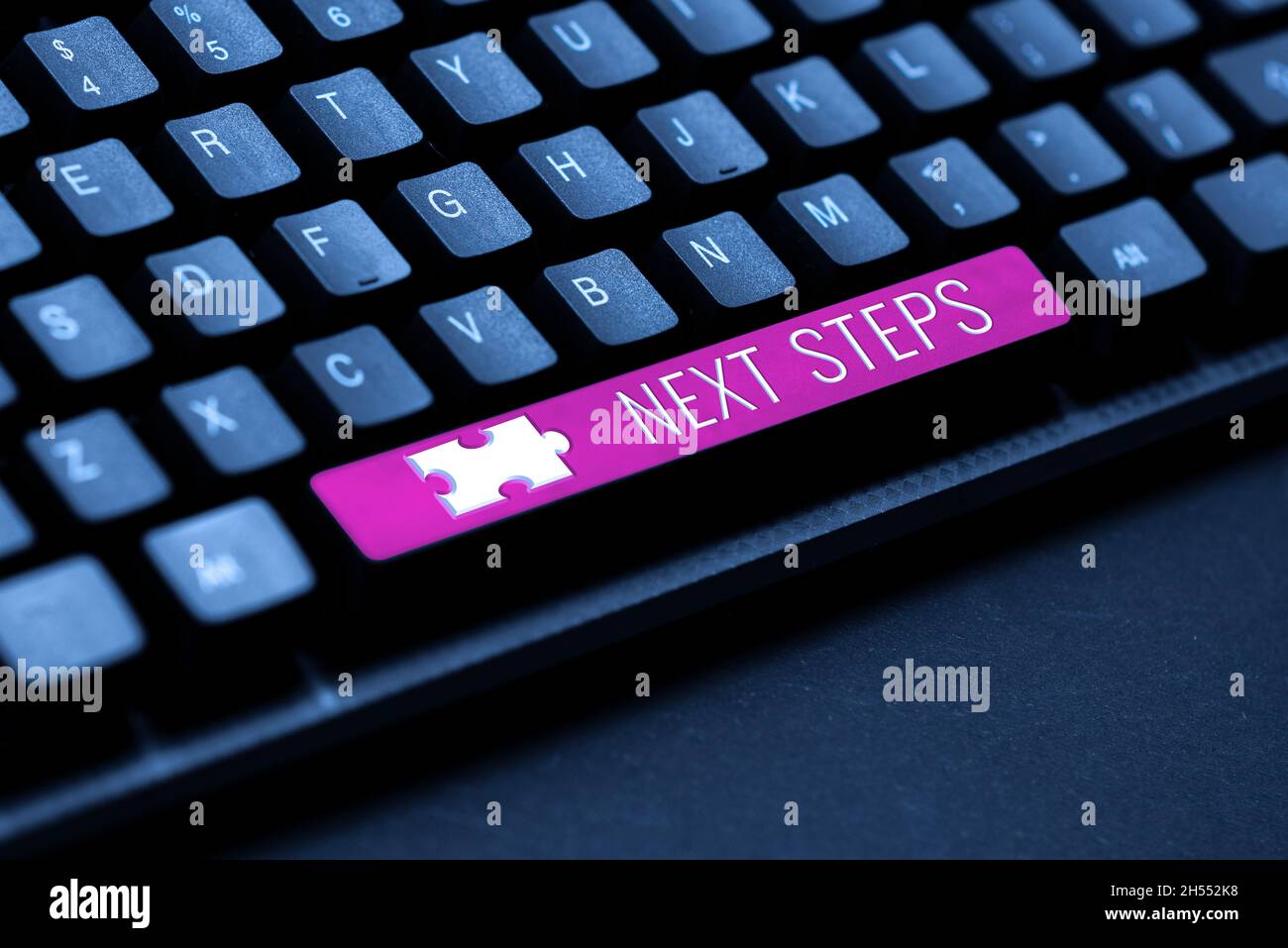 Inspiration showing sign Next Steps. Business approach numper of ...