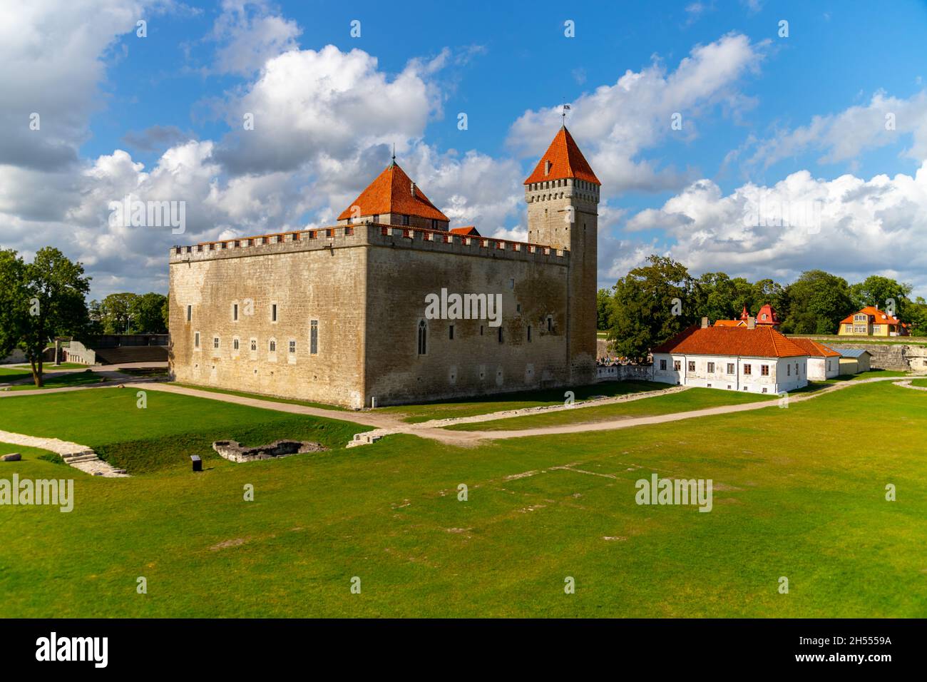 Saaremaa island Estonia summer trip 2021 Stock Photo