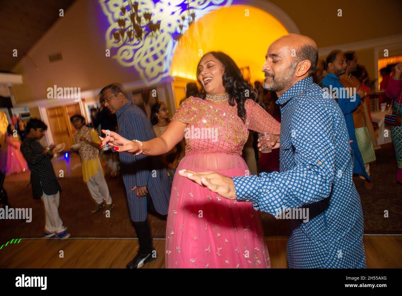 Jamison, United States. 06th Nov, 2021. Para Desai and Dr. Naveen Reddy