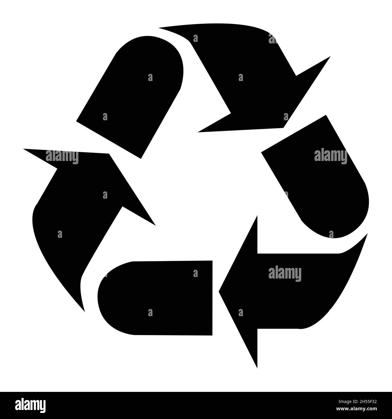 Recycle logo vector Illustration. eps 10 Stock Vector