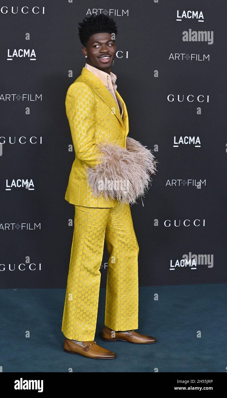 Los Angeles, United States. 6th Nov, 2021. Lil Nas X attends LACMA's