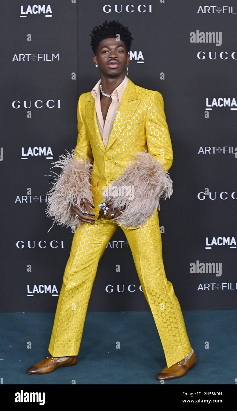 Los Angeles, United States. 6th Nov, 2021. Lil Nas X attends LACMA's