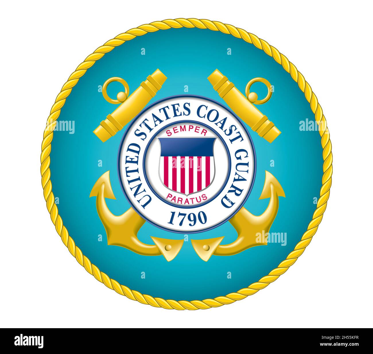 United States Coast Guard USCG Stock Photo