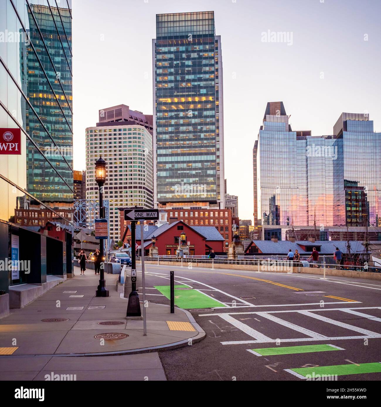 Boston in Massachusetts, USA Stock Photo