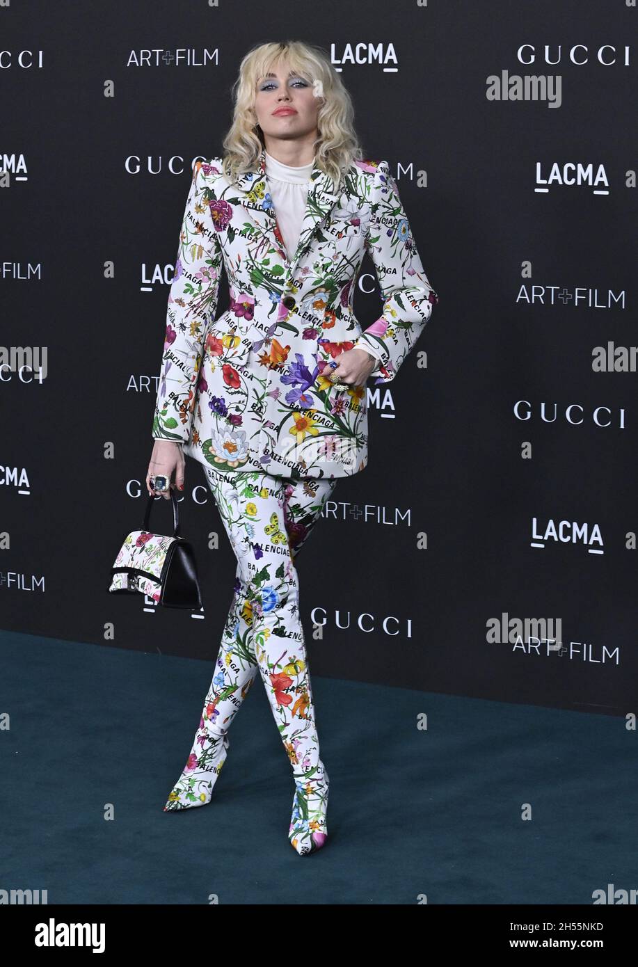 Los Angeles, United States. 6th Nov, 2021. Miley Cyrus attends LACMA's