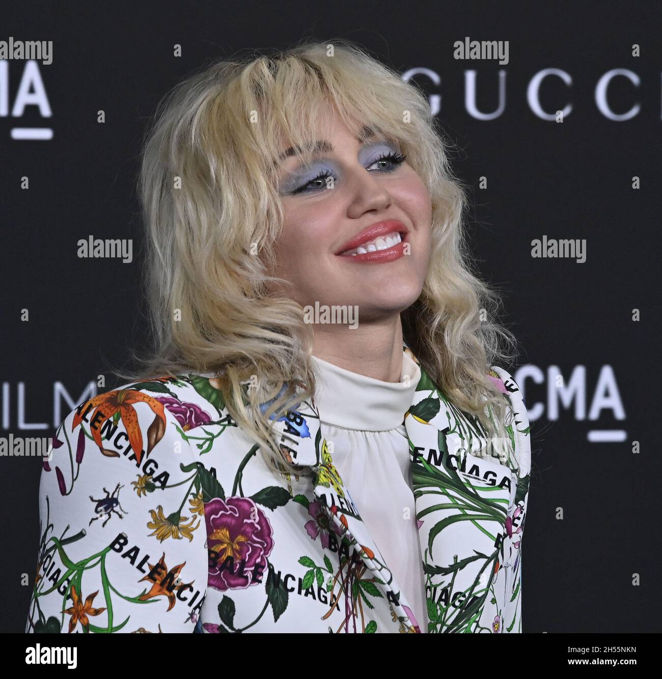 Los Angeles, United States. 6th Nov, 2021. Miley Cyrus attends LACMA's