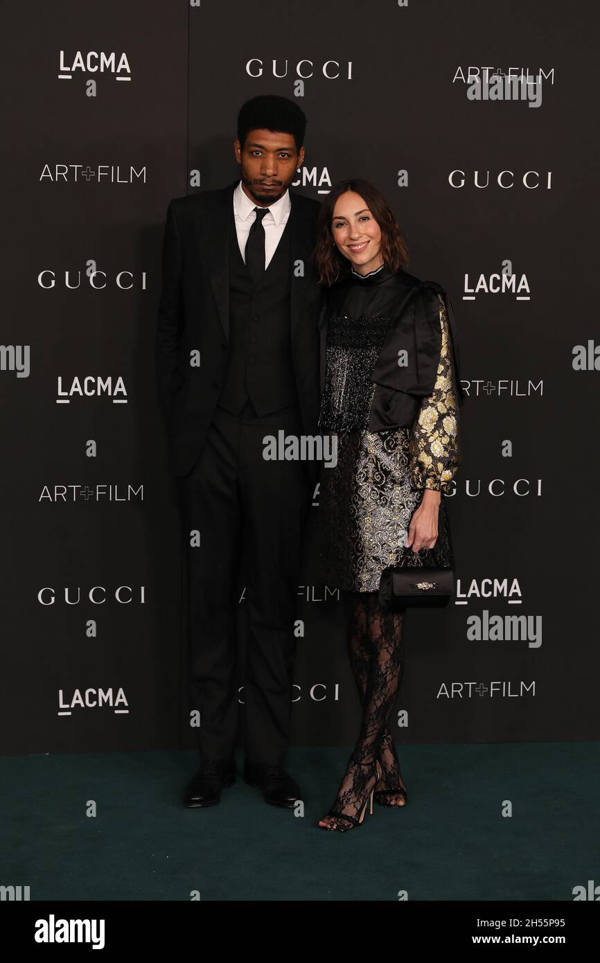 Los Angeles, USA. 06th Nov, 2021. Honor Titus and Gia Coppola arrive at