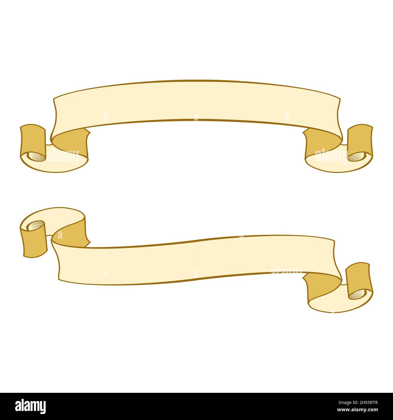 Curved ribbon Cut Out Stock Images & Pictures - Alamy