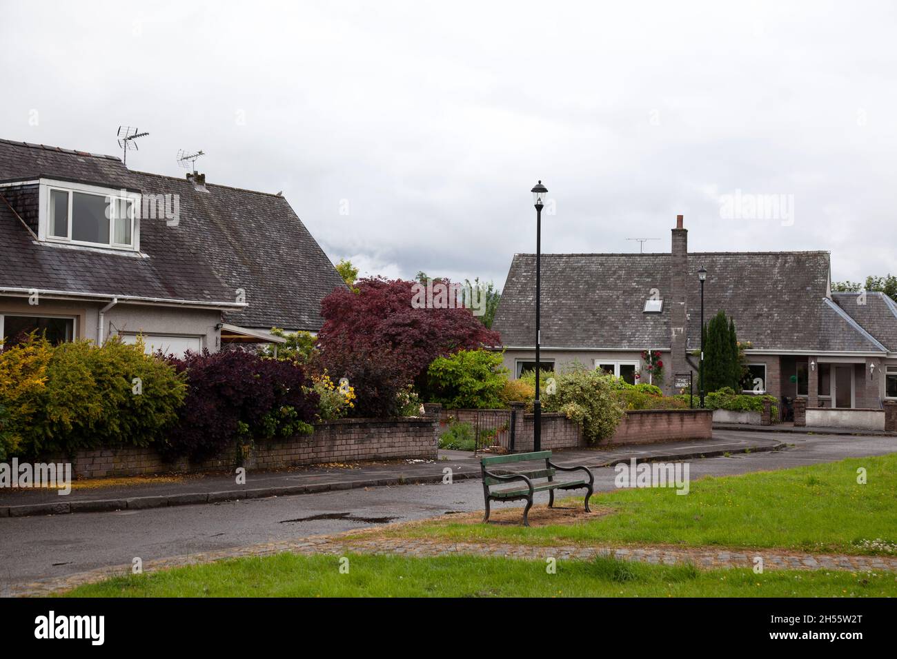 Village Near Stirling, Scotland Stock Photo Alamy