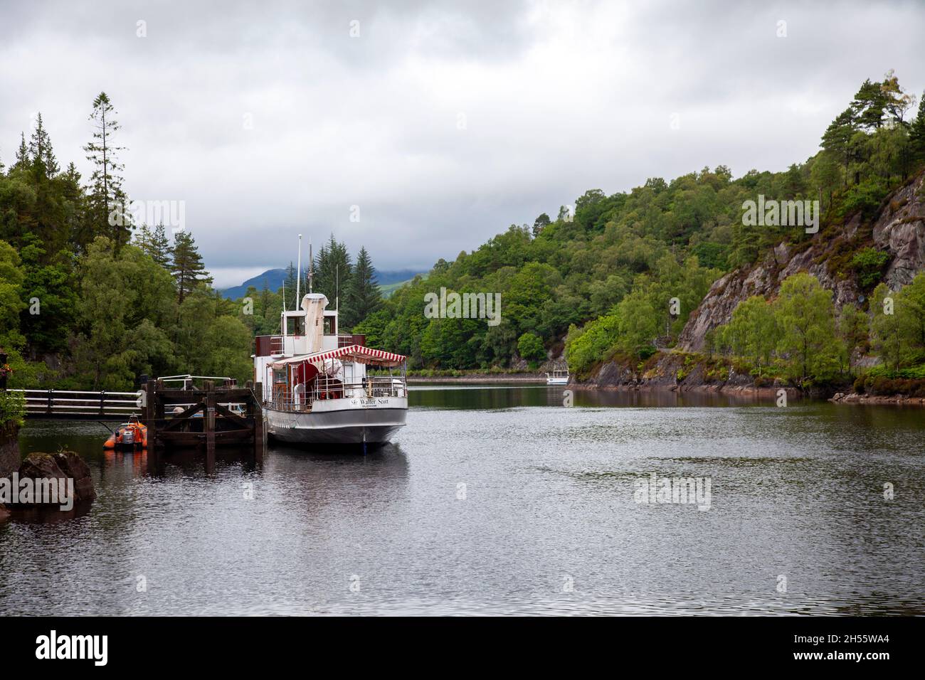 Loch Katrine in Scottish Highlands, Scotland Stock Photo Alamy