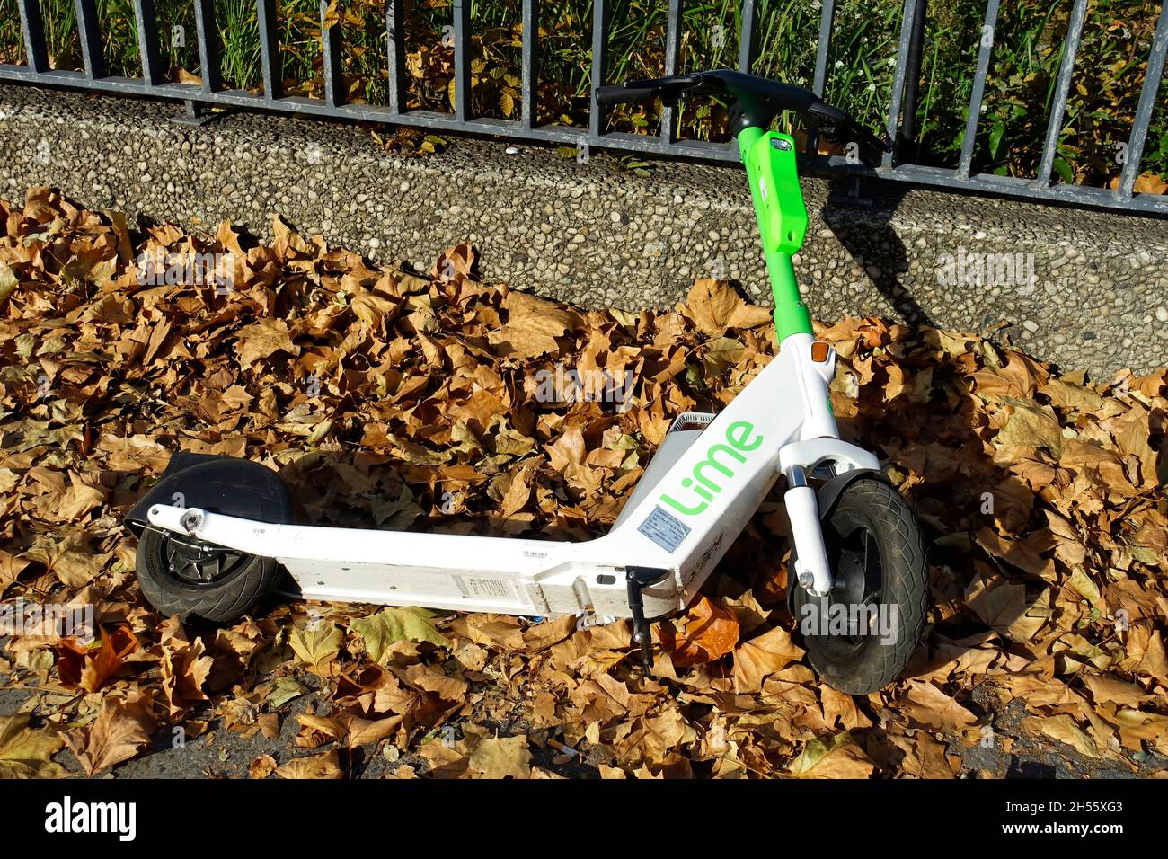 EScooter of Lime, Berlin, Germany Stock Photo Alamy