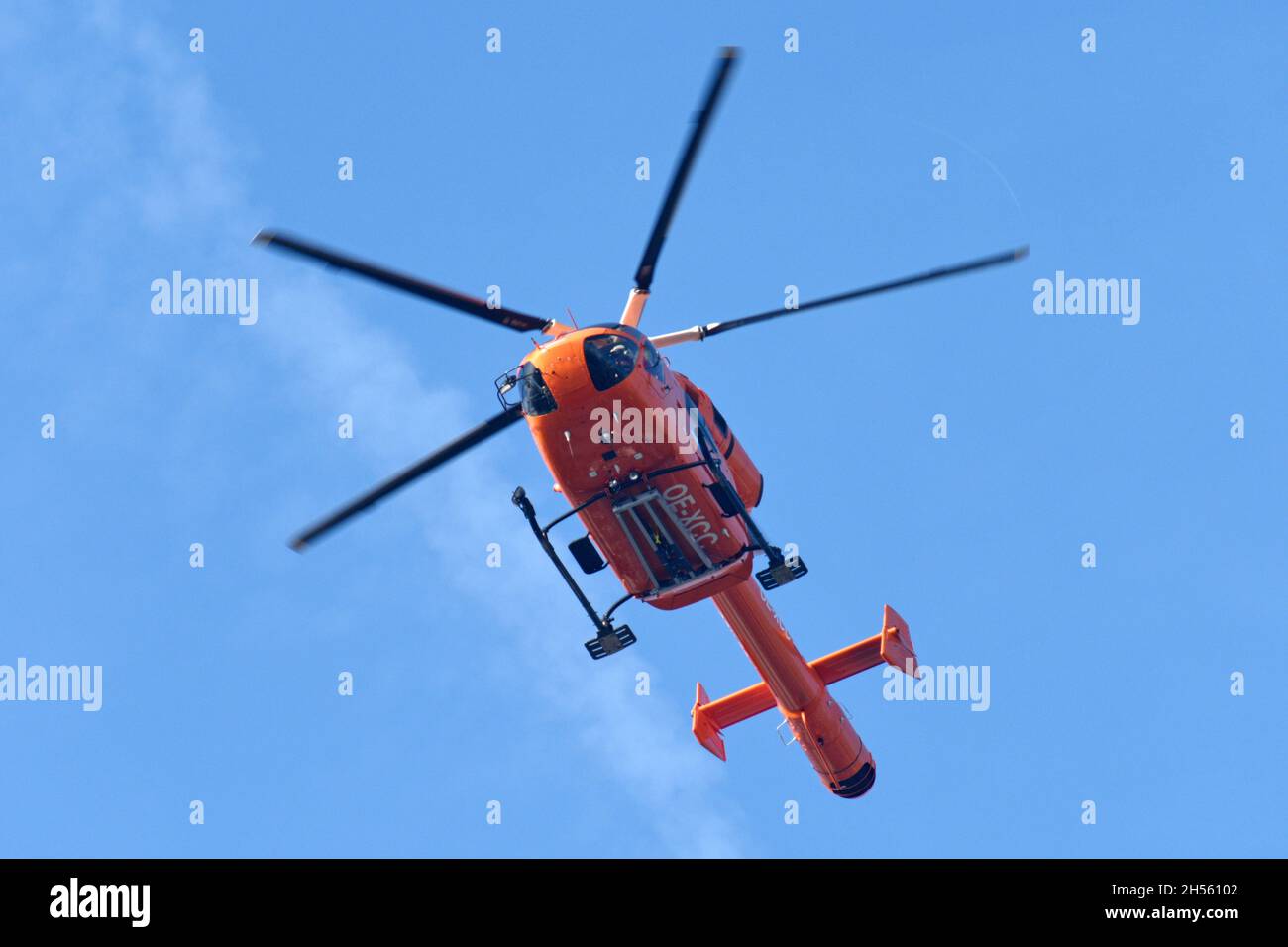 Flugrettung Notarzt-Hubschrauber Martin 3 OE-XCC Stock Photo