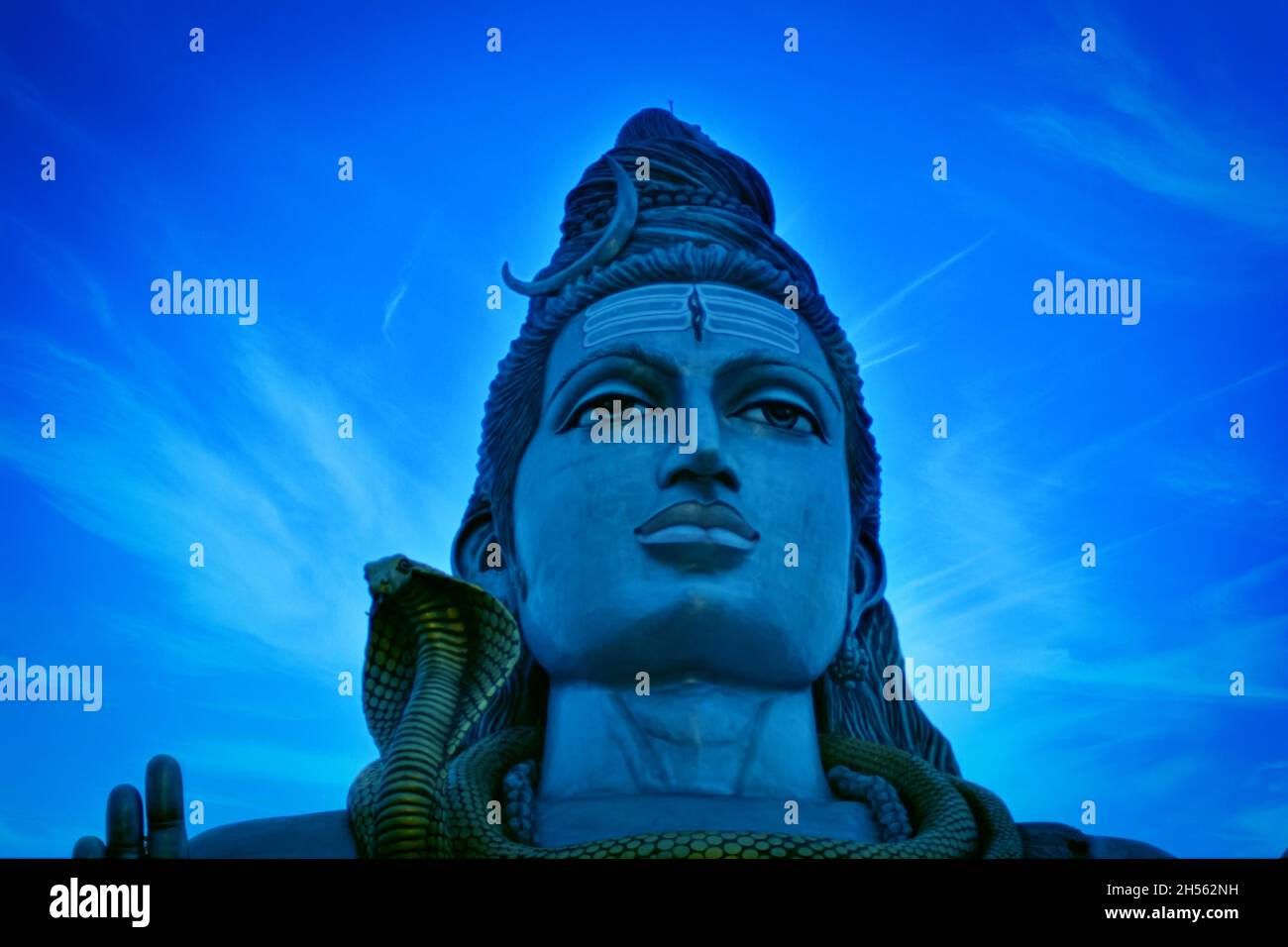 Shiva statue im Murudeswar, India Stock Photo