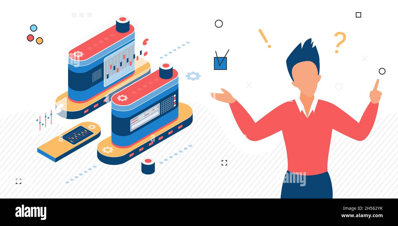 Business processes, automation of modern production exchange platform