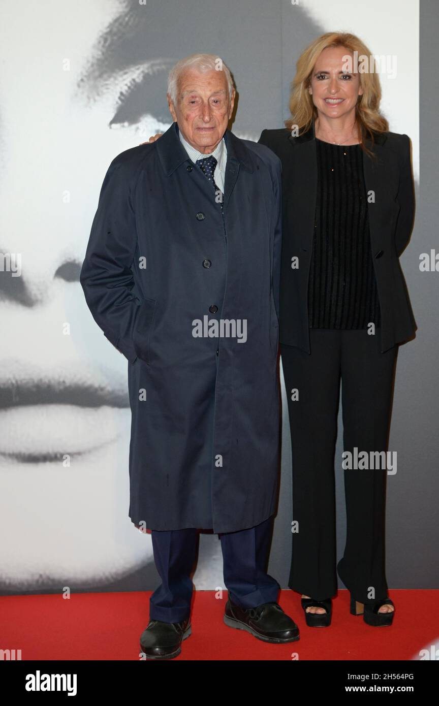 Fulvio Lucisano and Federica Lucisano attend the red carpet of VI ...