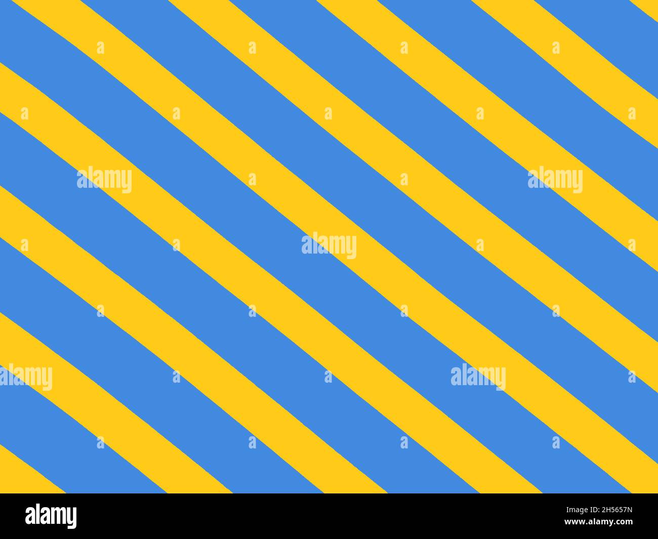 Blue stripes on a yellow background Stock Photo - Alamy