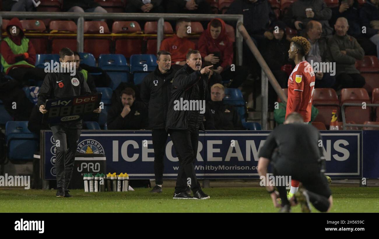 Picture Howard Roe/AHPIX LTD; Football, SkyBet; League One;Crewe v