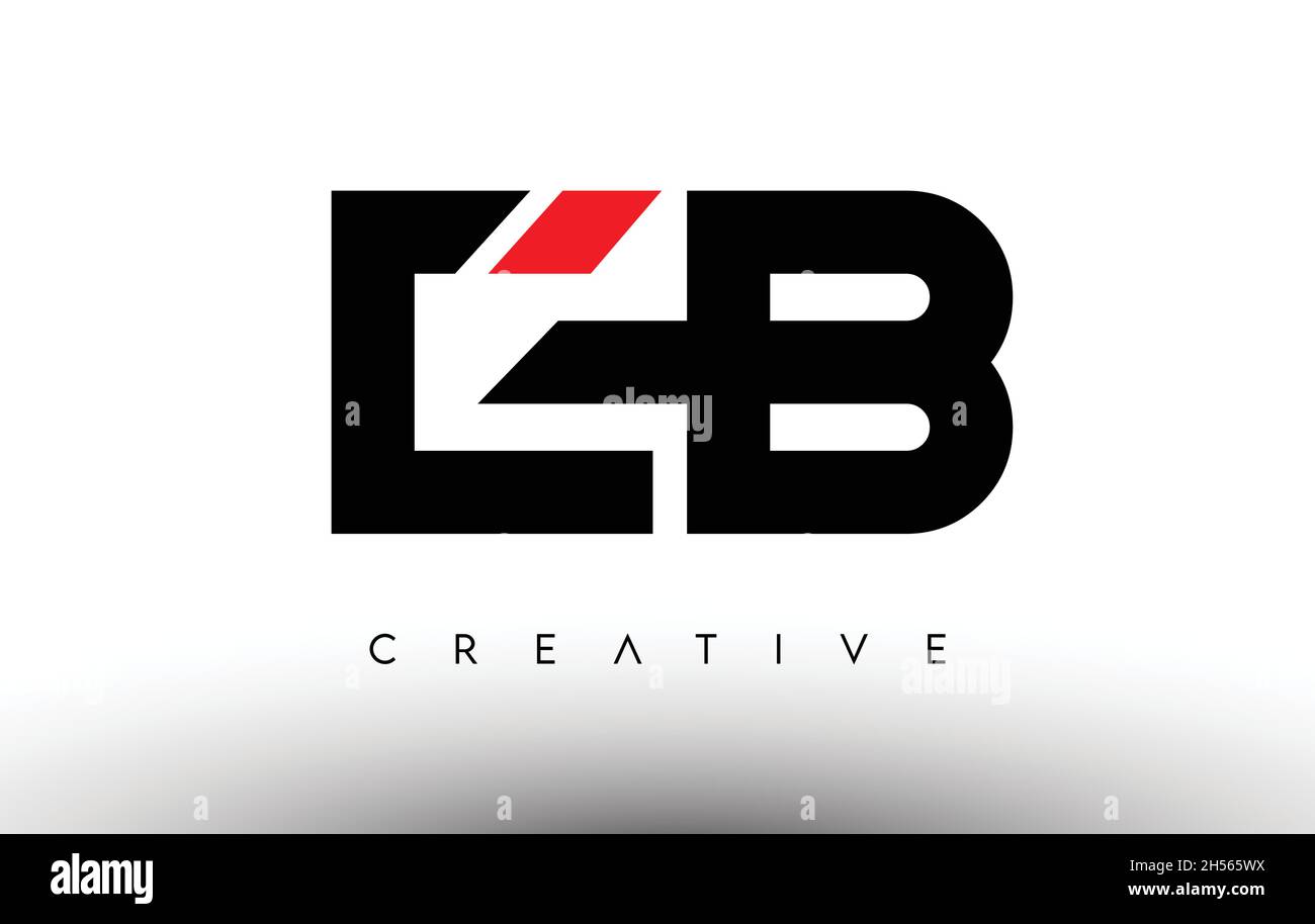 EB Creative Modern Letter Logo Design. EB Icon Letters Logo Vector