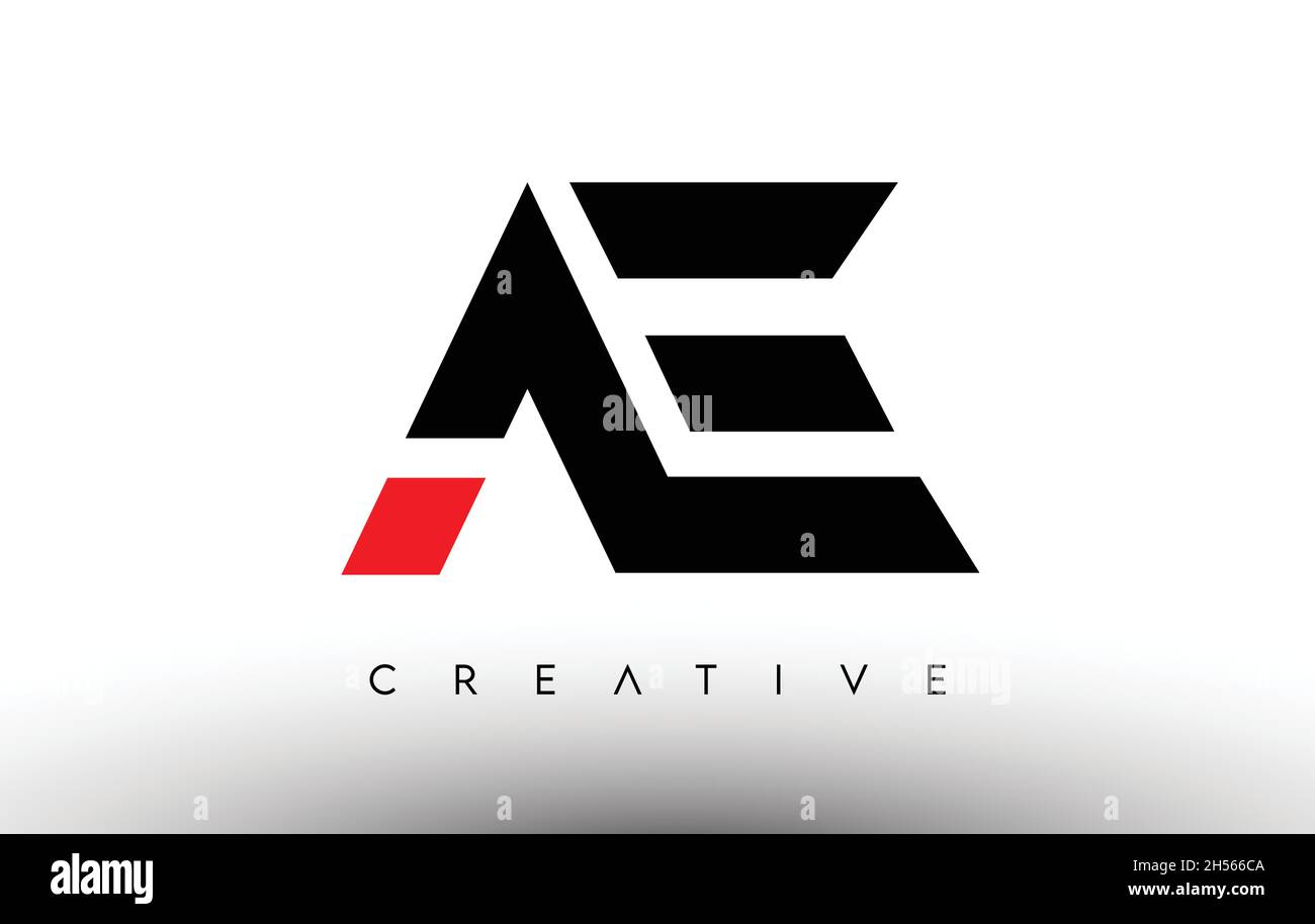 AE Creative Modern Letter Logo Design. AE Icon Letters Logo Vector ...