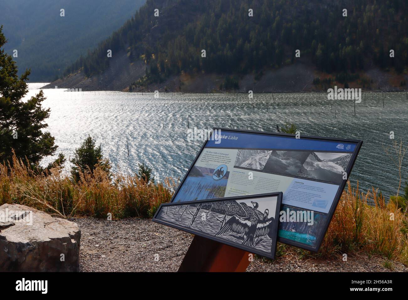 Hebgen Lake, Montana Stock Photo Alamy