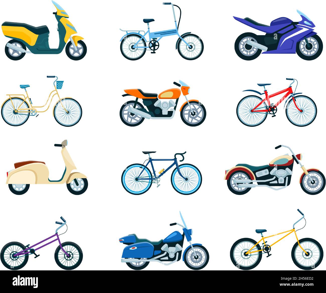 Model bikes Stock Vector Images Alamy