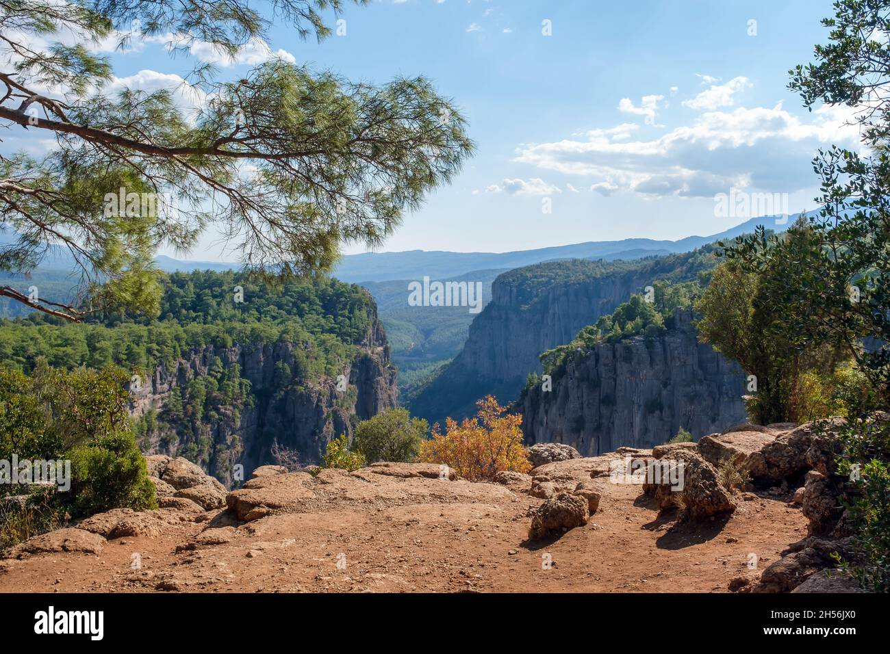 Tazi Canyon in Manavgat near Antalya, Turkey Stock Photo