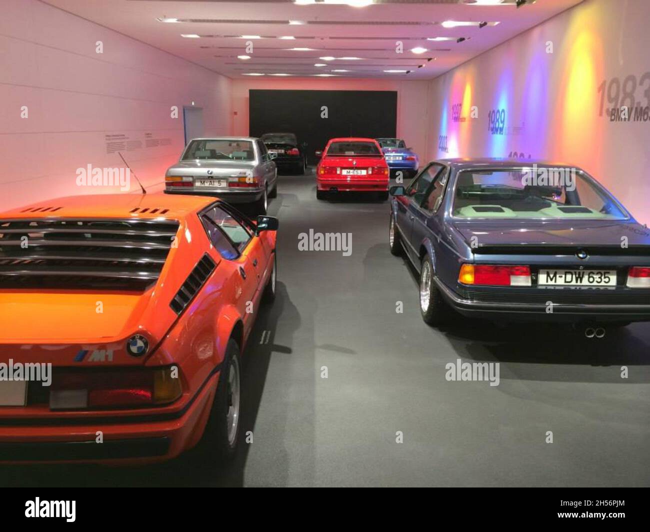BMW Museum: M Power Gallery. Munich - Germany. Stock Photo