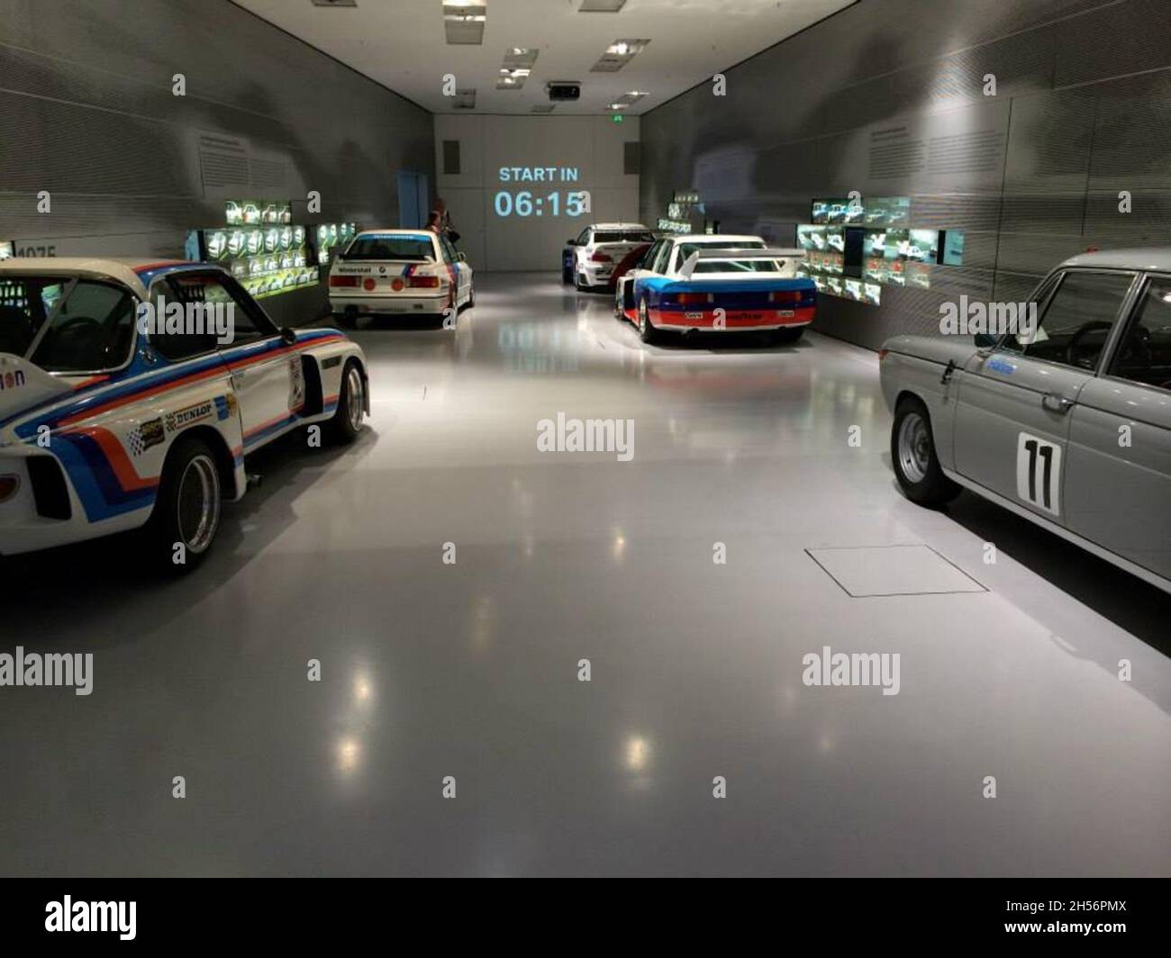 Racing Cars Gallery. - BMW Museum - Munich - Germany - September 2013. Stock Photo